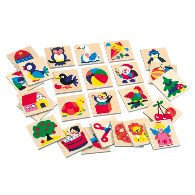 Bino Houten Pictogrammen voor Kleuterscholen III