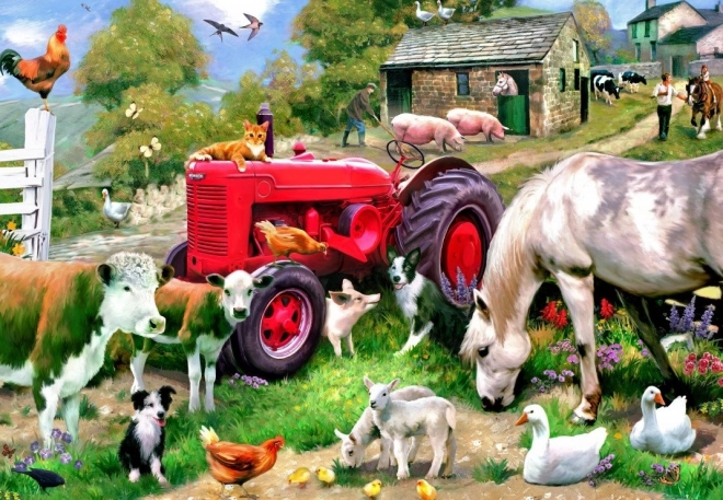 Puzzel Op De Boerderij 1000 Stukken