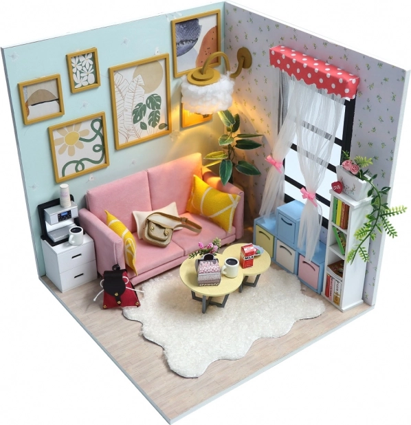 Miniatuurhuis – Woonkamer Zonnestraal (2KIDS TOYS)