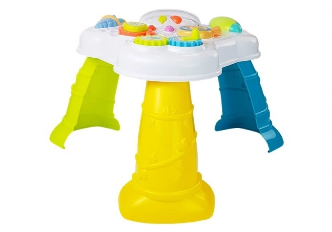 Educatieve tafel voor baby's met muzikale effecten