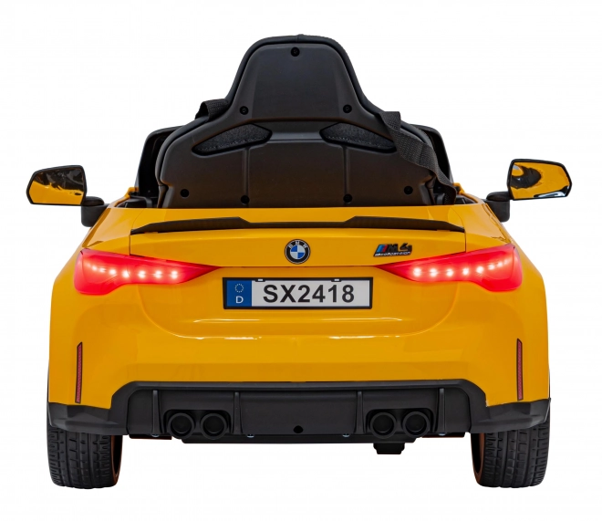 BMW M4 Witte Voertuig – Gele