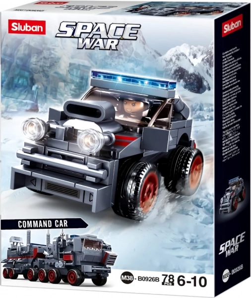 Sluban Space War patrouillewagen bouwset