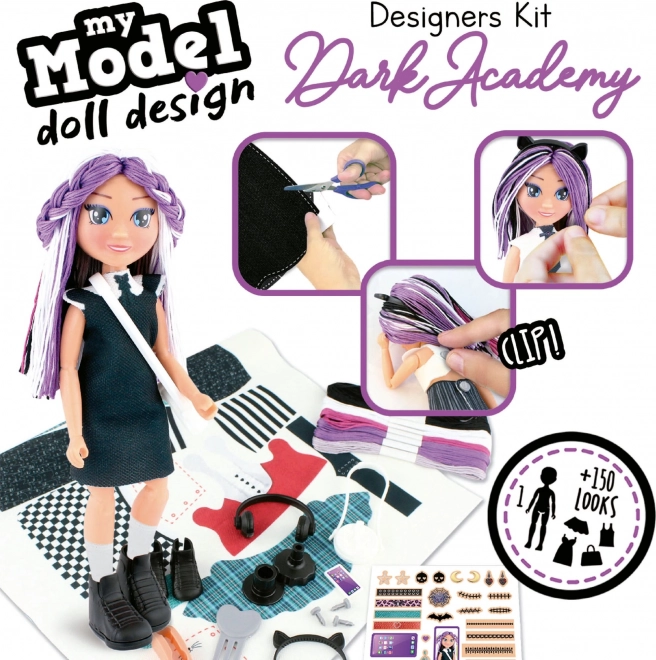 EDUCA Creatieve set Mijn Model Pop Ontwerp: Donkere Academie