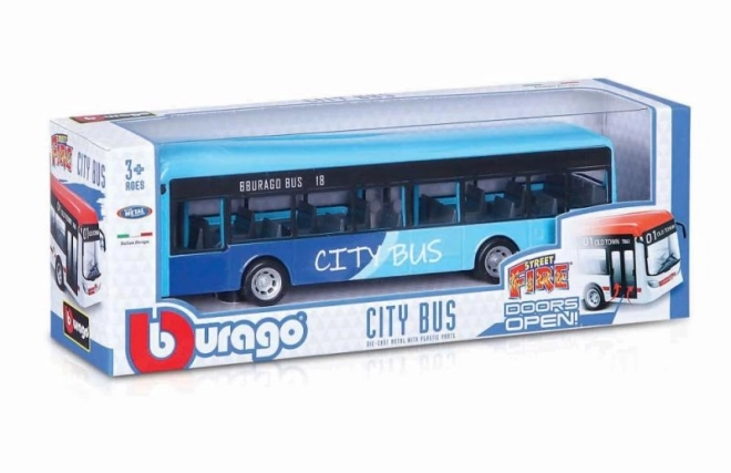 Bburago stadsbus en trams