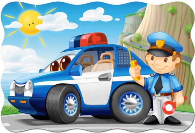 Puzzel Maxi Politie 20 stukjes
