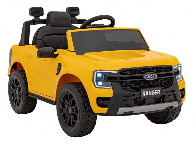 Kinder elektrische auto Ford Ranger Lift Geel