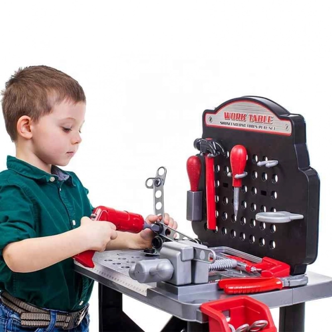 Woopie kinderwerkbank met gereedschap