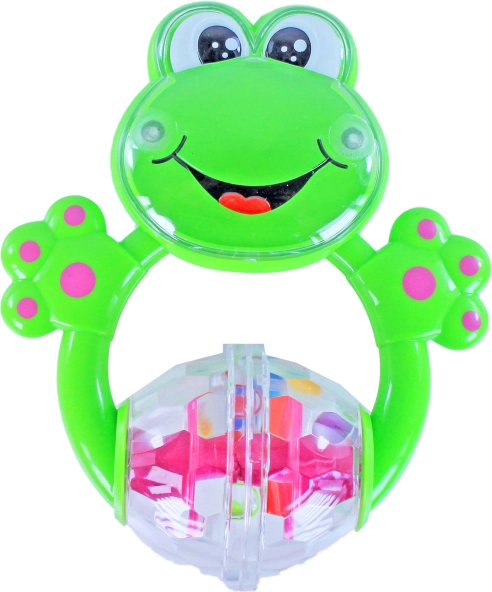 Rammelaar kikker voor baby’s