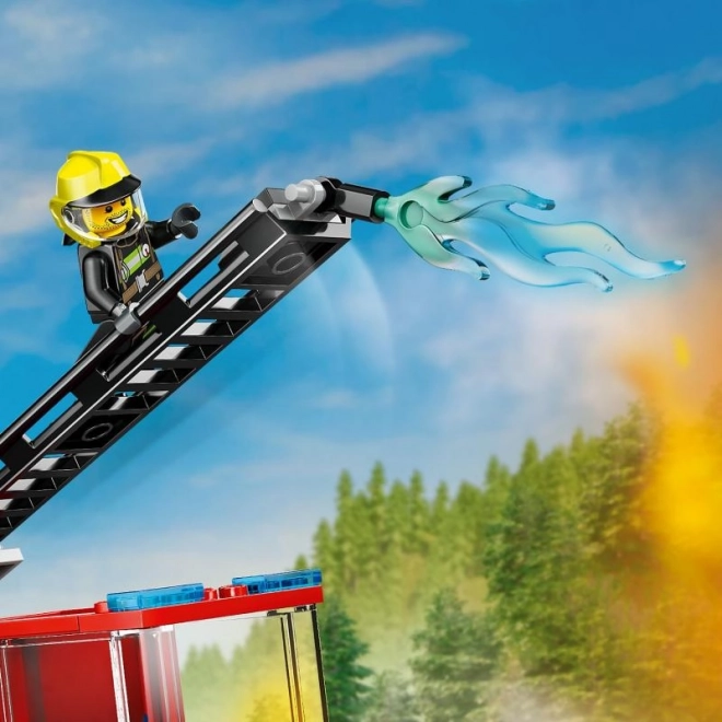Lego City Brandweerwagen met Ladder