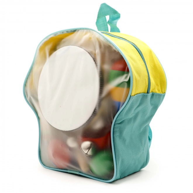 ECOTOYS Muziekset in rugzak