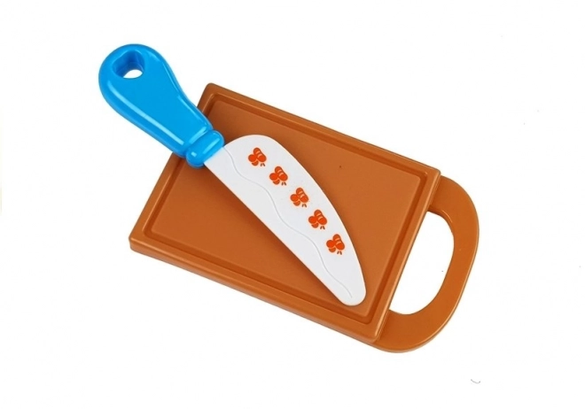 Kinderwinkelwagentje en kassa met accessoires