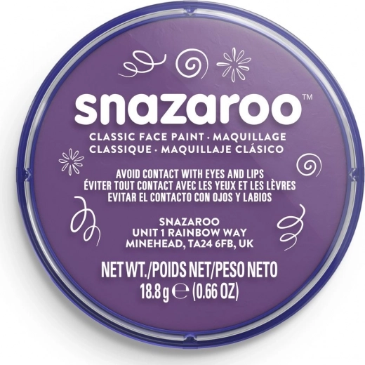Gezichts- en lichaamsverf SNAZAROO rood 18 ml