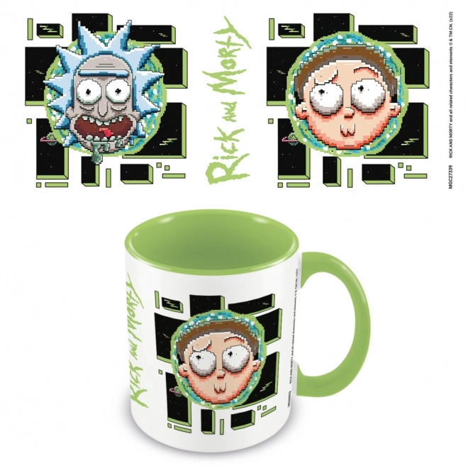Beker Rick and Morty Pixel Breakout 315 ml
