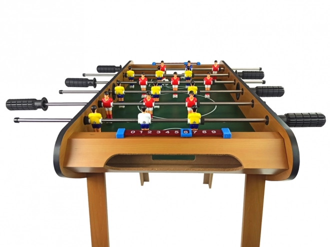 Grote houten voetbaltafel Houten spel Tafelvoetbal