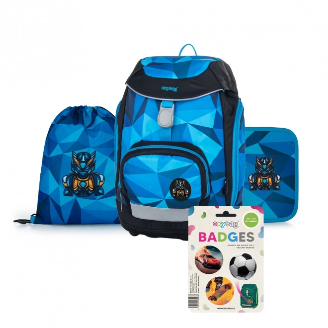 Set 4-delig OXY Sherpy Robot