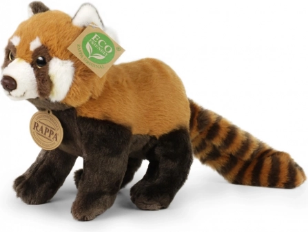 Pluchen Rode Panda 20 cm van Rappa