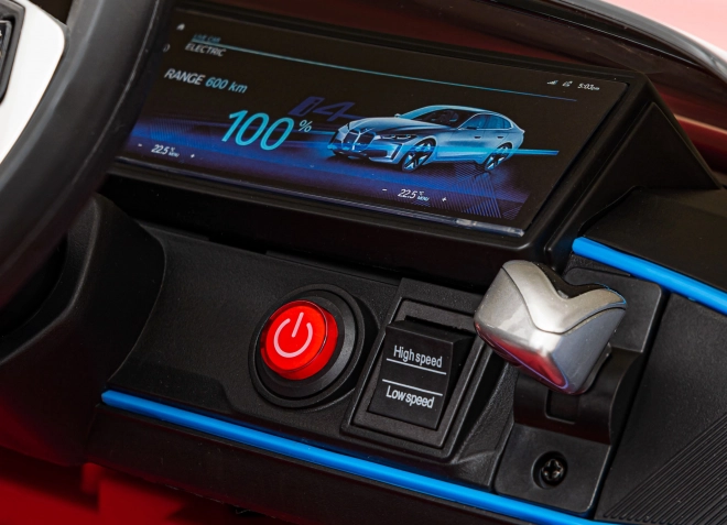 Kinderauto op batterij BMW i4 – Rood