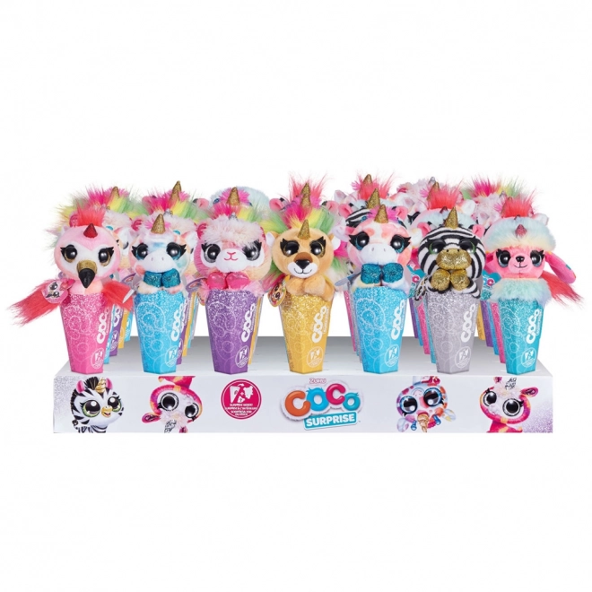 Coco Fantasy pluchen dier met verrassing