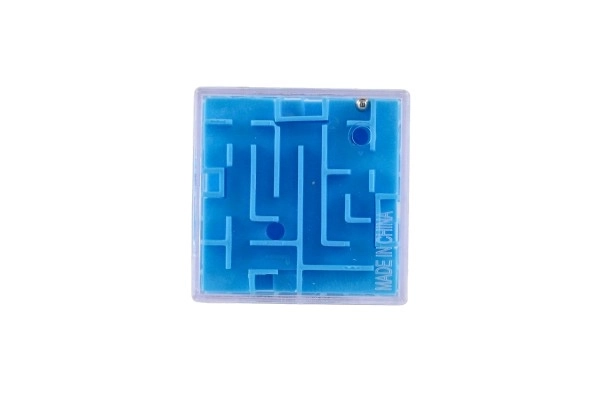 Puzzelkubus plastic 5x5cm kleurenmix