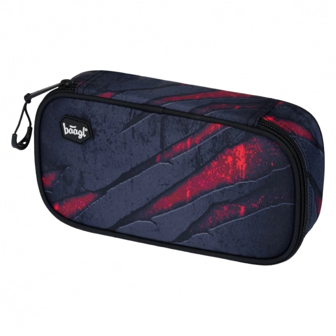 BAAGL SET 3 Core Lava: rugzak, etui, zakje