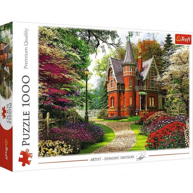 Puzzel 1000 stukjes Victoriaans Huis
