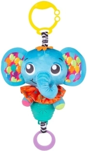 muzikaal hangspeeltje olifantje met clip PLAYGRO