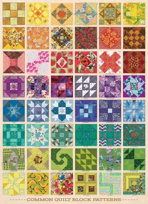 Puzzel Lapjesdeken Blokken 1000 Stukken Cobble Hill