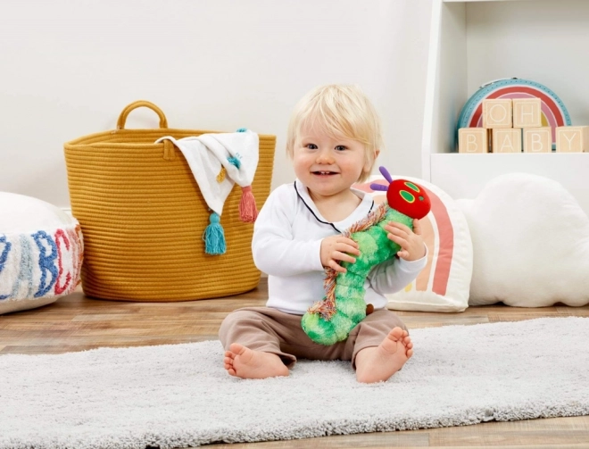 Rupsje Nooitgenoeg Rainbow pluche knuffel