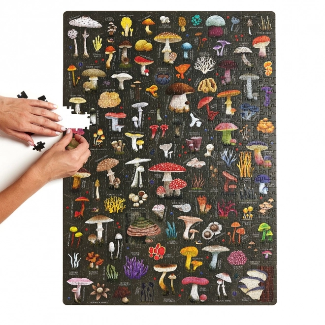 Puzzel Puzzlove Paddenstoelen 1000 stukjes