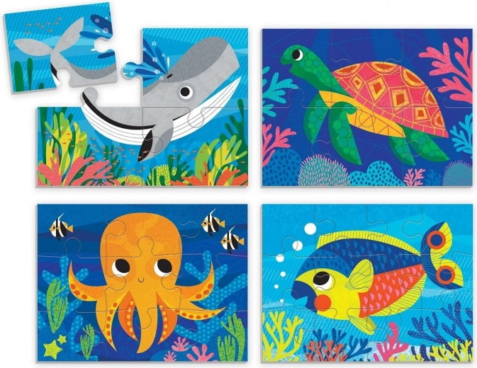 Schattige zeevriendjes