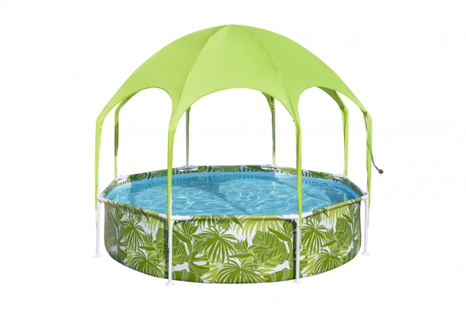 BESTWAY framezwembad met overkapping SPLASH-IN-SHADE 244 × 51 cm