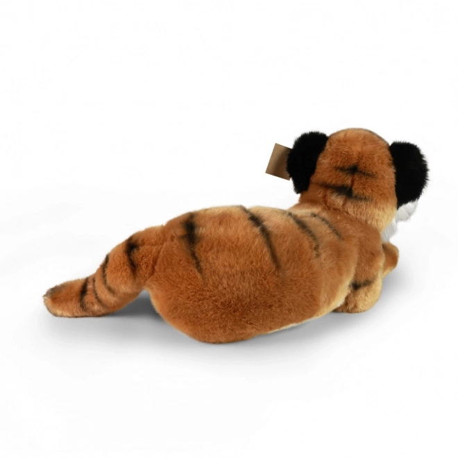 Pluche tijger liggend 36 cm MILIEUVRIENDELIJK