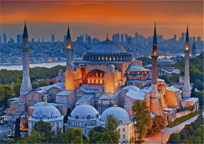 EDUCA Puzzel Blauwe Moskee, Istanbul 1000 stukjes