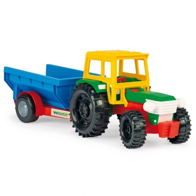 Tractor met aanhanger
