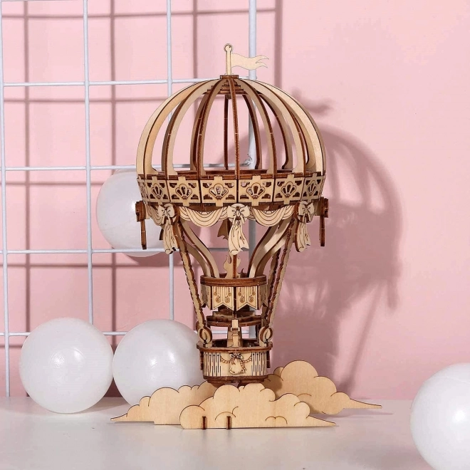 Heteluchtballon - 3D houten bouwpakket