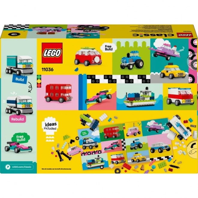 LEGO® Classic 11036 Creatieve Voertuigen