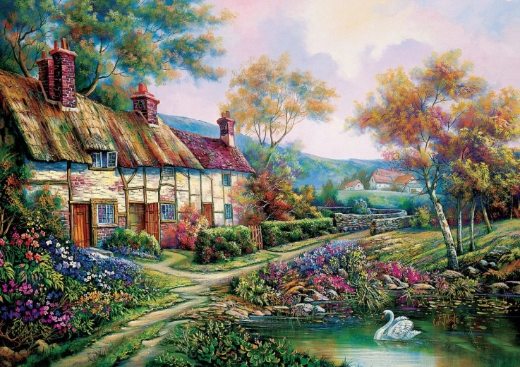 Puzzel Lentetuin 1500 stukjes ART PUZZLE