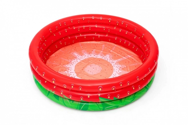 Kinderzwembad Sweet Strawberry 2+ pierenbadje 160x38cm BESTWAY + reparatiepatch