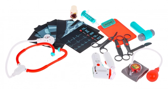 Dokterskarretje + interactieve röntgenfunctie ECG - 20 onderdelen