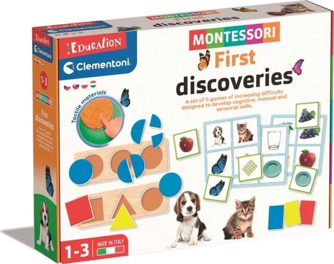 Clementoni Montessori set: eerste ontdekkingen