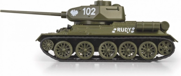 Natuurgetrouwe details van de legendarische T‑34‑85