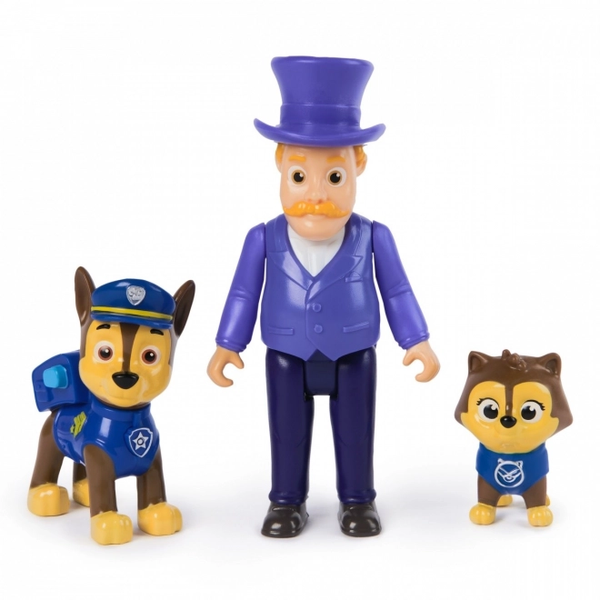 Figurenset PAW Patrol – Chase, burgemeester Humdinger en kat