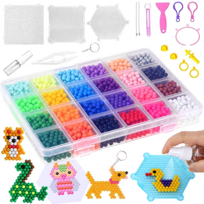 Magische waterkralen 24 kleuren Doe-het-zelf Magische creatieve set