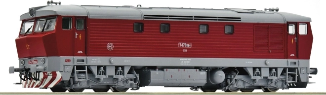 Diesellocomotief T 478 1184 Bardotka ČSD