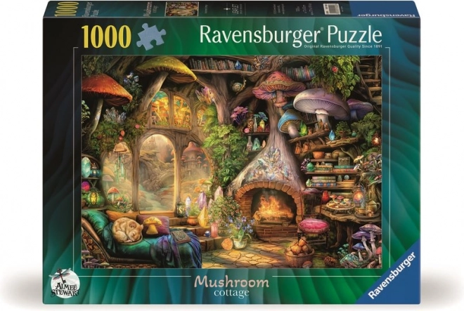 Ravensburger puzzel Paddenstoelenhuisje 1000 stukjes