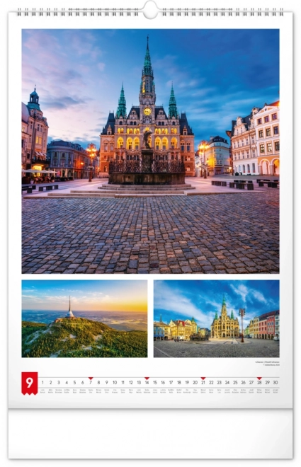 Wandkalender Mijn vaderland 2025, 33 × 46 cm
