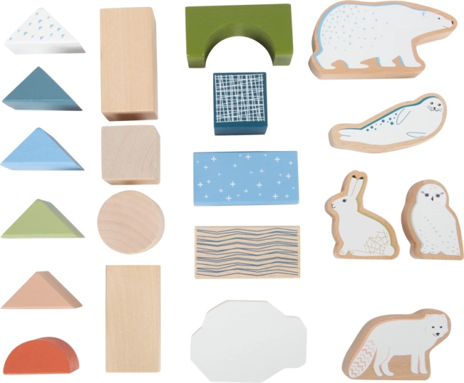 Creatief bouwen met Arctische dieren
