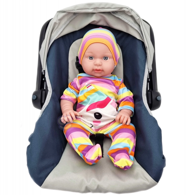 Woopie koninklijke kleding voor poppen eenhoorn set kleding muts 43-46 cm