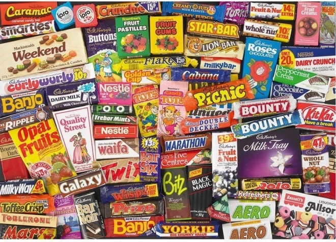 Puzzel Jaar 1980: Zoete herinneringen 1000 stukjes