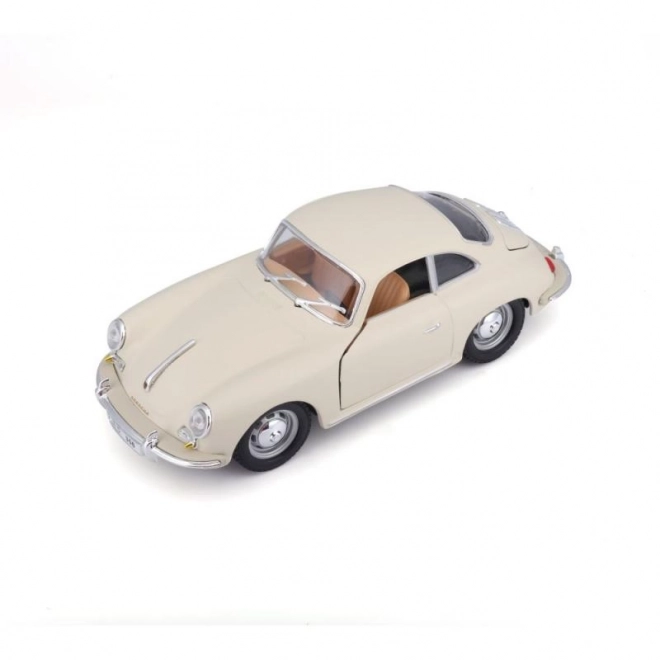Bburago 1:24 Porsche 356B Coupé (1961) Ivoor
